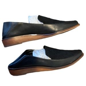 Kelsi Dagger Brooklyn Convertible Loafers with Fabric and Leather Size 8.5